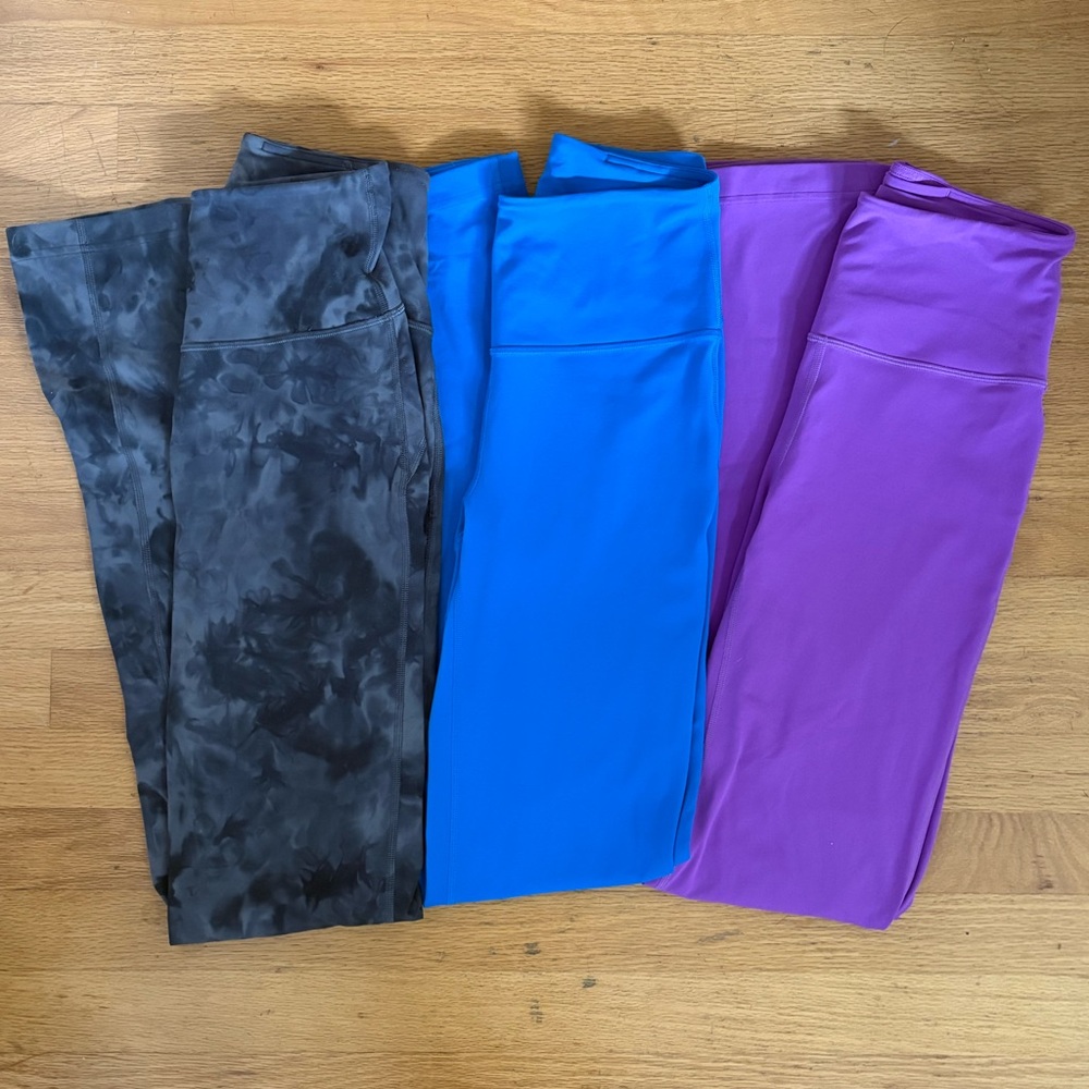 Lululemon Groove Nulu Super-High-Rise Flared Pant Bundle